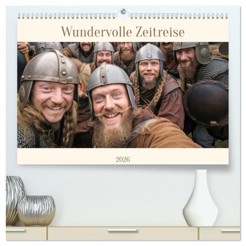 Wundervolle Zeitreise (hochwertiger Premium Wandkalender 2026 DIN A2 quer), Kunstdruck in Hochglanz