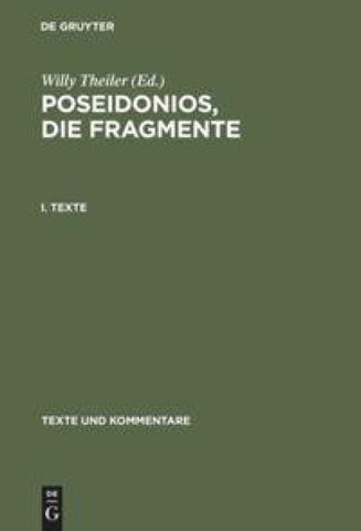 Poseidonios, die Fragmente