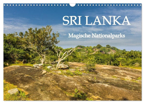 SRI LANKA Magische Nationalparks (Wandkalender 2027 DIN A3 quer), CALVENDO Monatskalender