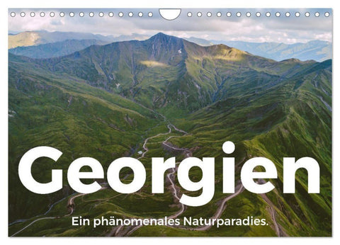 Georgien - Ein phänomenales Naturparadies. (Wandkalender 2027 DIN A4 quer), CALVENDO Monatskalender