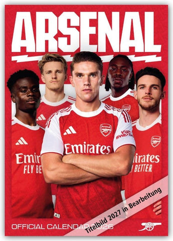 Arsenal London FC 2027 – A3-Posterkalender