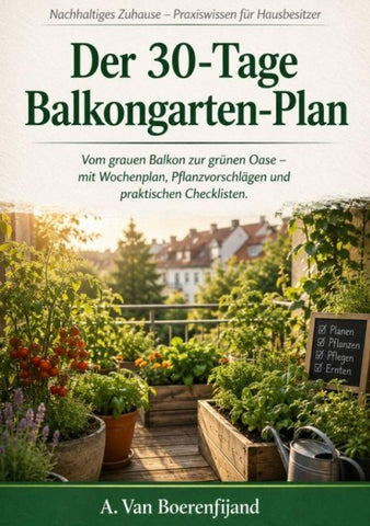 Der 30-Tage-Balkongarten-Plan