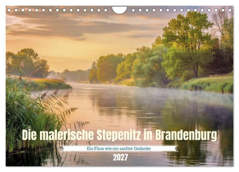 Die malerische Stepenitz in Brandenburg (Wandkalender 2027 DIN A4 quer), CALVENDO Monatskalender