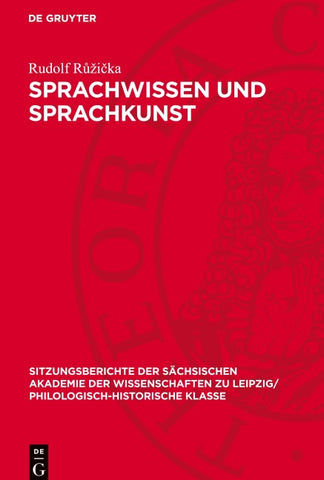 Sprachwissen und Sprachkunst