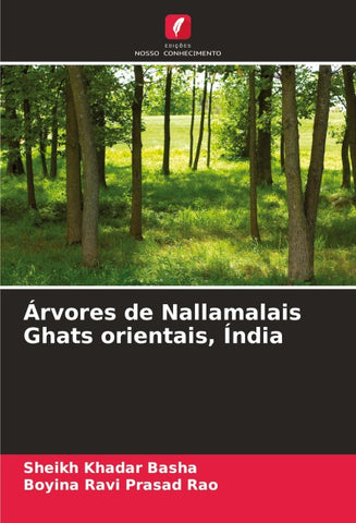 Árvores de Nallamalais Ghats orientais, Índia