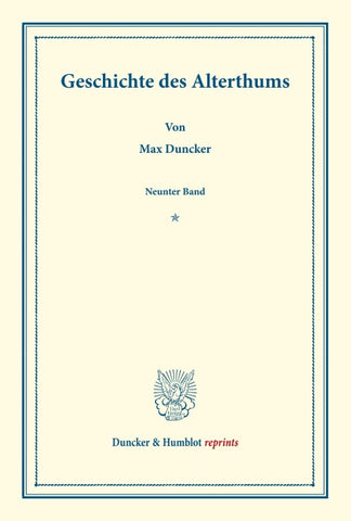 Geschichte des Alterthums.