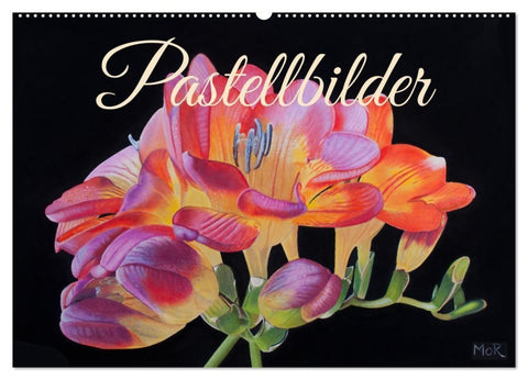 Pastellbilder (Wandkalender 2027 DIN A2 quer), CALVENDO Monatskalender