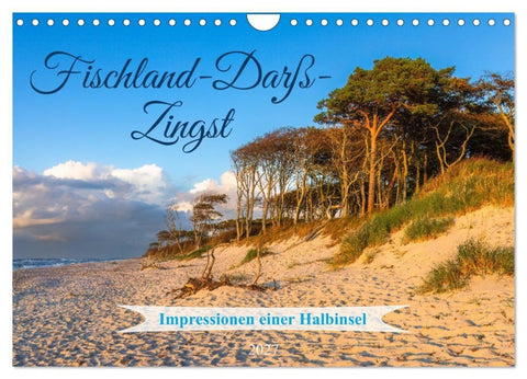 Fischland-Darß-Zingst 2027 Impressionen einer Halbinsel (Wandkalender 2027 DIN A4 quer), CALVENDO Monatskalender