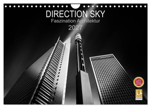 Direction Sky - Faszination Architektur 2027 (Wandkalender 2027 DIN A4 quer), CALVENDO Monatskalender