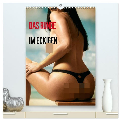 Das Runde im Eckigen / Planer (hochwertiger Premium Wandkalender 2026 DIN A2 hoch), Kunstdruck in Hochglanz