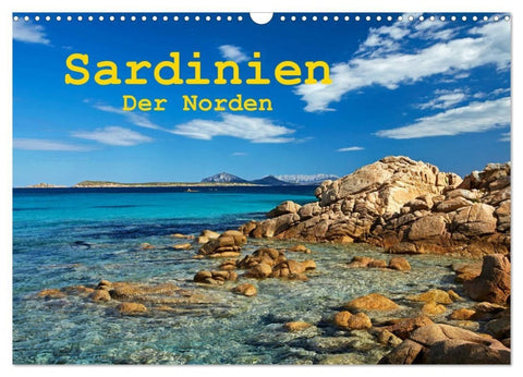 Sardinien - Der Norden (Wandkalender 2027 DIN A3 quer), CALVENDO Monatskalender