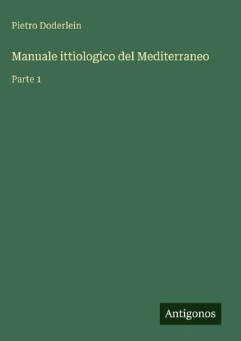 Manuale ittiologico del Mediterraneo