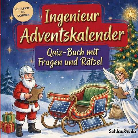 Ingenieur-Adventskalender: Quiz-Buch mit Fragen und Rätsel