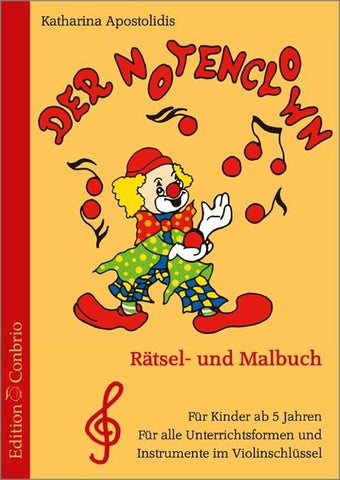 Der Notenclown - Violinschlüssel