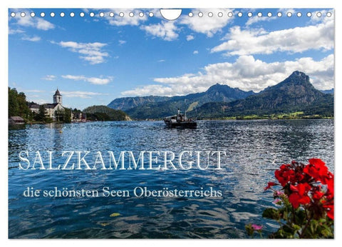 Salzkammergut - Die schönsten Seen Oberösterreichs (Wandkalender 2027 DIN A4 quer), CALVENDO Monatskalender