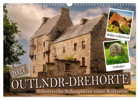 Outlndr-Drehorte (Wandkalender 2027 DIN A3 quer), CALVENDO Monatskalender