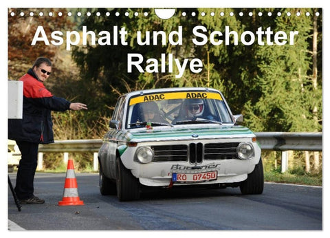 Asphalt und Schotter Rallye (Wandkalender 2027 DIN A4 quer), CALVENDO Monatskalender