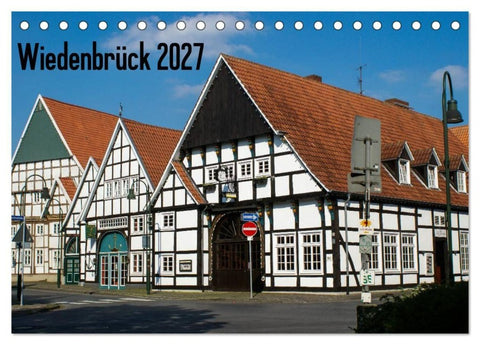 Wiedenbrück 2027 (Tischkalender 2027 DIN A5 quer), CALVENDO Monatskalender