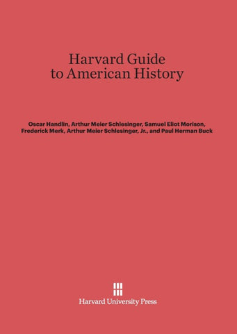 Harvard Guide to American History