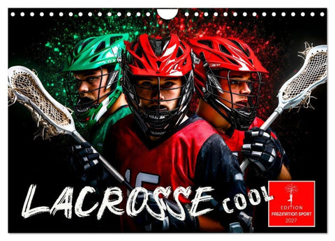 Lacrosse cool (Wandkalender 2027 DIN A4 quer), CALVENDO Monatskalender