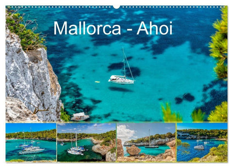 Mallorca - Ahoi (Wandkalender 2027 DIN A2 quer), CALVENDO Monatskalender