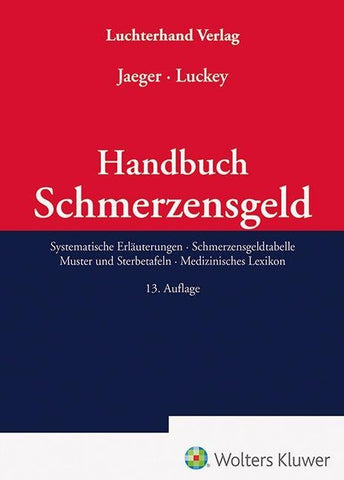 Handbuch Schmerzensgeld