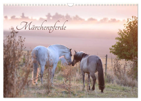 Märchenpferde (Wandkalender 2027 DIN A3 quer), CALVENDO Monatskalender