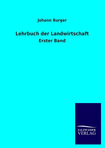 Lehrbuch der Landwirtschaft