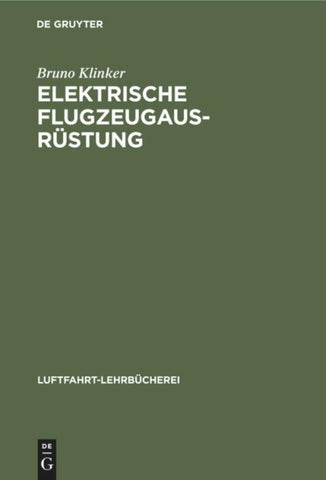 Elektrische Flugzeugausrüstung