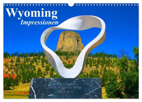 Wyoming • Impressionen (Wandkalender 2027 DIN A3 quer), CALVENDO Monatskalender