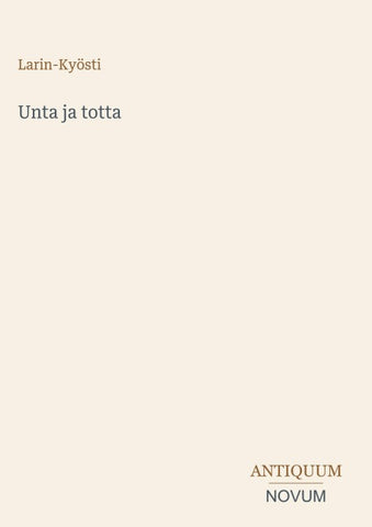 Unta ja totta
