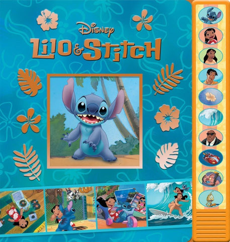 Disney Lilo & Stitch - Pappbilderbuch zum Vorlesen - Soundbuch mit 10 tollen Geräuschen