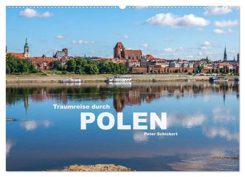 Traumreise durch Polen (Wandkalender 2027 DIN A2 quer), CALVENDO Monatskalender