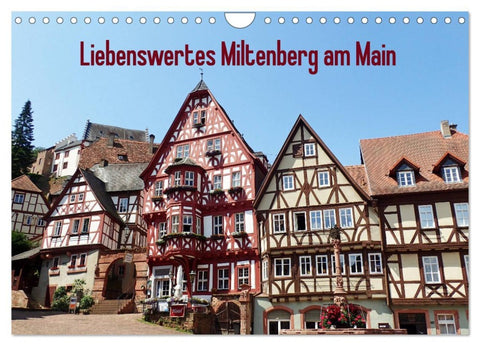 Liebenswertes Miltenberg am Main (Wandkalender 2026 DIN A4 quer), CALVENDO Monatskalender