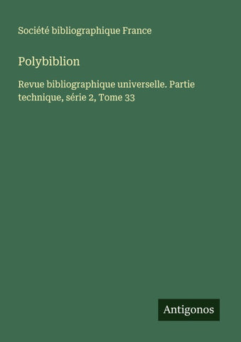 Polybiblion