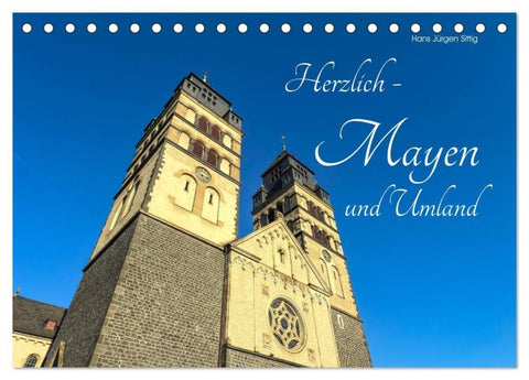Herzlich Mayen und Umland (Tischkalender 2027 DIN A5 quer), CALVENDO Monatskalender