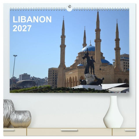 LIBANON 2027 (hochwertiger Premium Wandkalender 2027 DIN A2 quer), Kunstdruck in Hochglanz