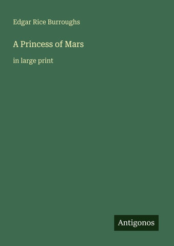 A Princess of Mars