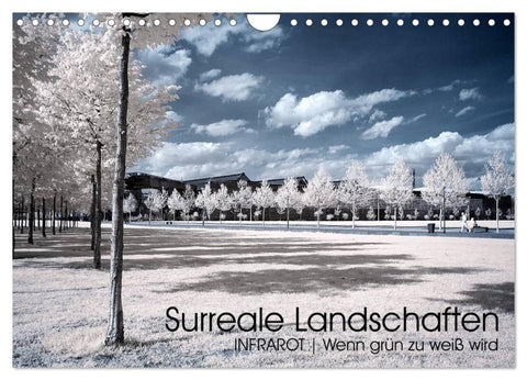Surreale Landschaften. INFRARROT - Wenn grün zu weiß wird (Wandkalender 2027 DIN A4 quer), CALVENDO Monatskalender