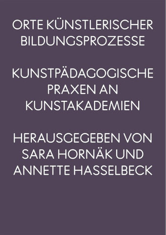 Orte künstlerischer Bildungsprozesse