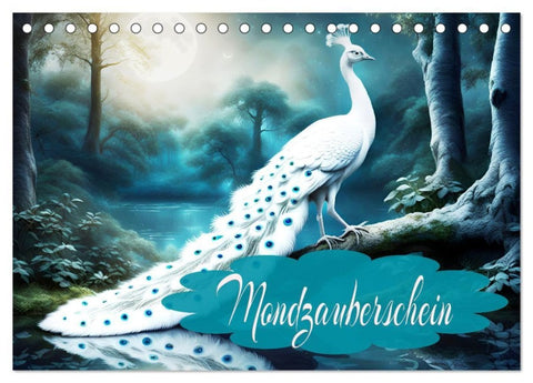 Mondzauberschein (Tischkalender 2027 DIN A5 quer), CALVENDO Monatskalender