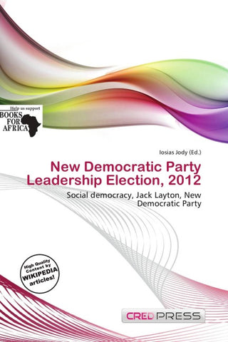 New Democratic Party Leadership Election, 2012