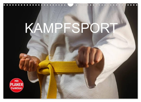 Kampfsport (Wandkalender 2026 DIN A3 quer), CALVENDO Monatskalender