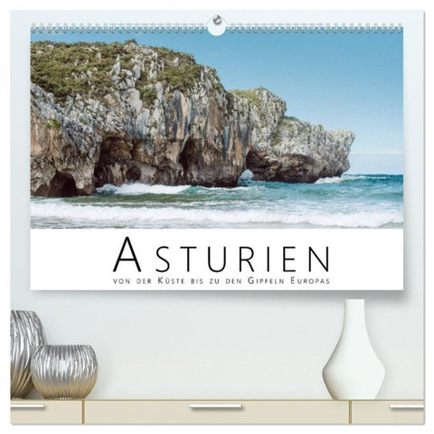 Asturien - Von der Küste bis zu den Gipfeln Europas (hochwertiger Premium Wandkalender 2027 DIN A2 quer), Kunstdruck in Hochglanz