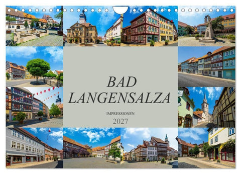 Bad Langensalza Impressionen (Wandkalender 2027 DIN A4 quer), CALVENDO Monatskalender