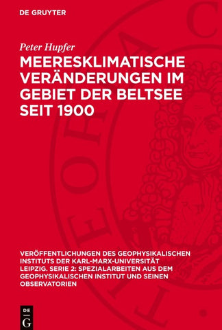 Meeresklimatische Veränderungen im Gebiet der Beltsee seit 1900