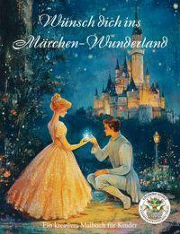 Wünsch dich ins Märchen-Wunderland - Ein kreatives Malbuch für KInder