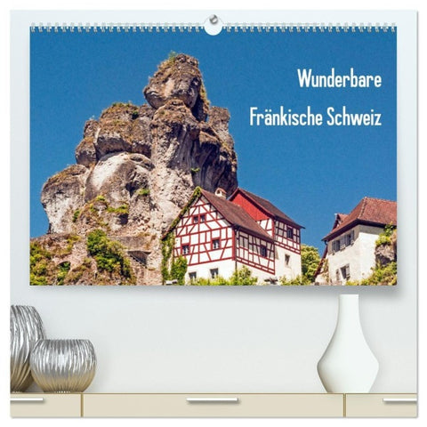 Wunderbare Fränkische Schweiz (hochwertiger Premium Wandkalender 2027 DIN A2 quer), Kunstdruck in Hochglanz