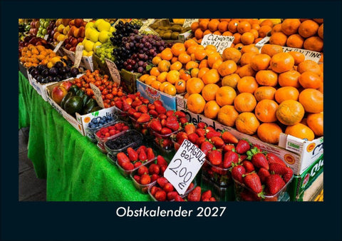 Obstkalender 2027 Fotokalender DIN A5