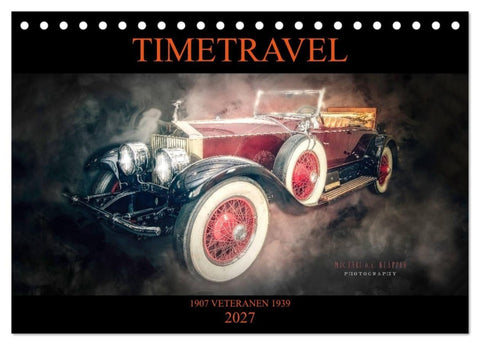 TIMETRAVEL (Tischkalender 2027 DIN A5 quer), CALVENDO Monatskalender